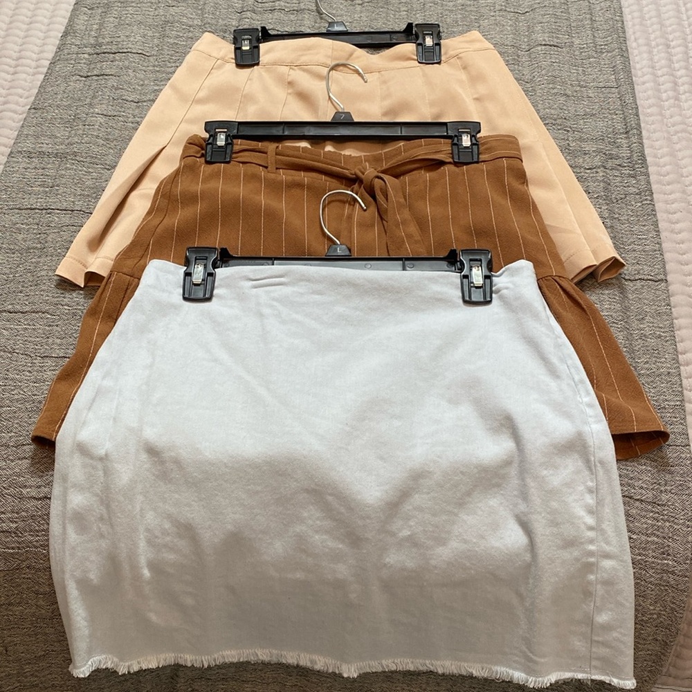j. robert’s mini skirt bundle.  NWT.